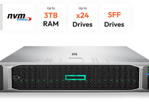 HPE DL380 G10 16SFF (NVMe) + 8SFF (SAS/SATA)