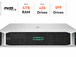 HPE DL380 G10 PLUS 24SFF NVMe/SAS/SATA CTO Chassis