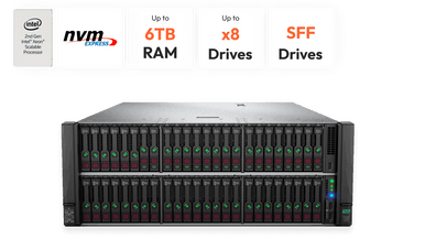 HPE DL580 G10 8SFF CTO Chassis