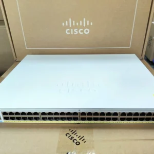 Cisco CBS350‑48FP‑4G – 48‑Port Full PoE+ Managed Switch with 4×1G SFP Uplinks