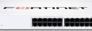 FortiSwitch 124F‑FPOE 24‑Port Managed PoE+ Gigabit Ethernet Switch with 4×10G SFP+ Uplinks