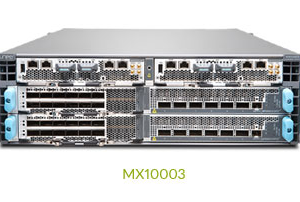 Juniper MX10003 Universal Routing Platform – High-Density Edge Router