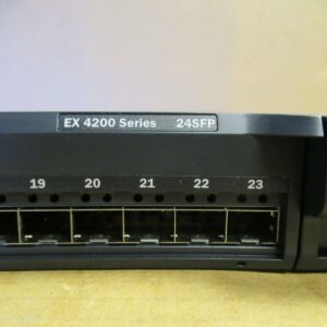 Juniper EX4200-24F 24-Port 1000BASE-X SFP Fiber Ethernet Switch with Virtual Chassis