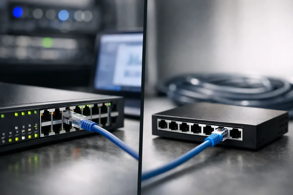 Managed Versus Unmanaged Switches Explained