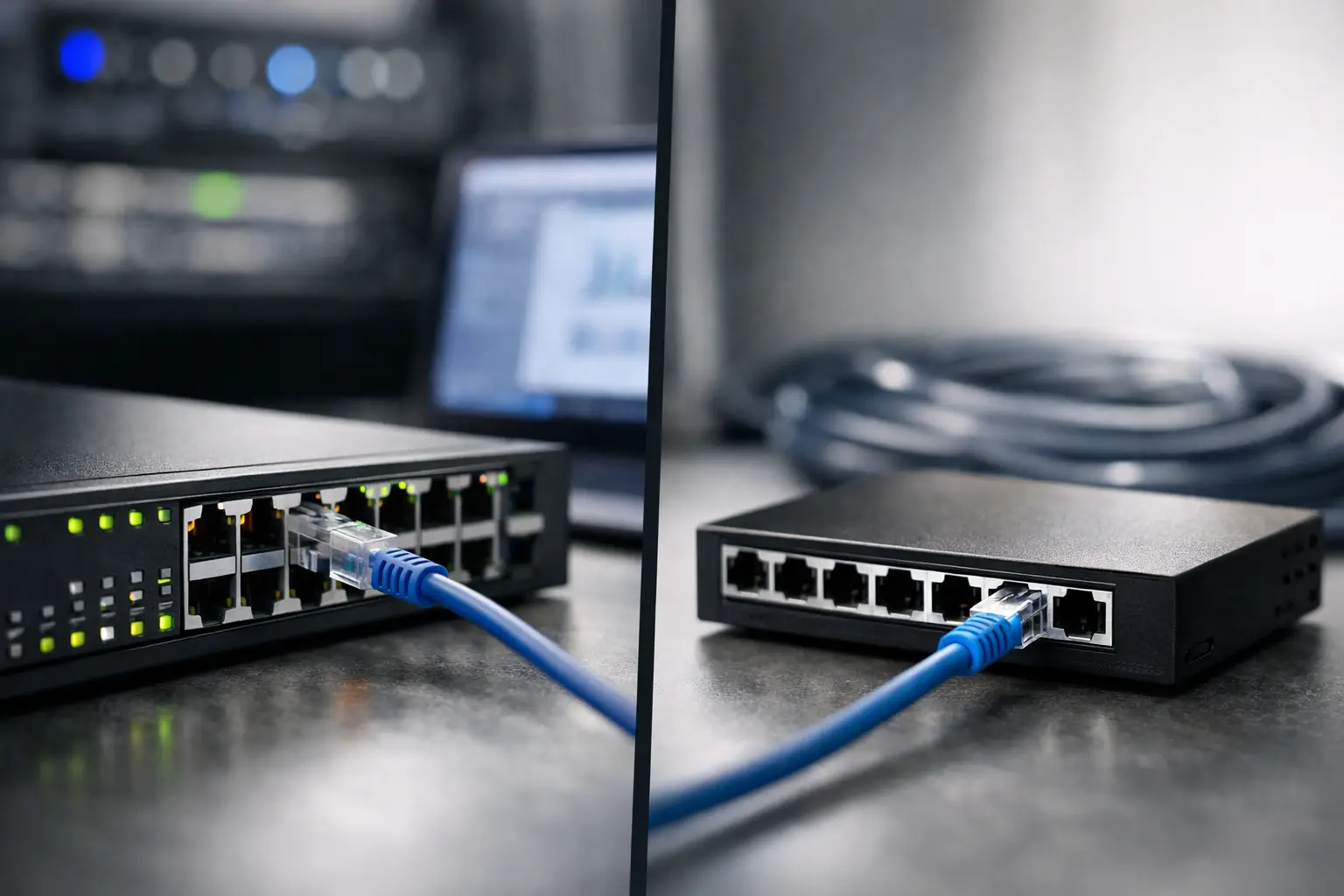 Managed Versus Unmanaged Switches Explained