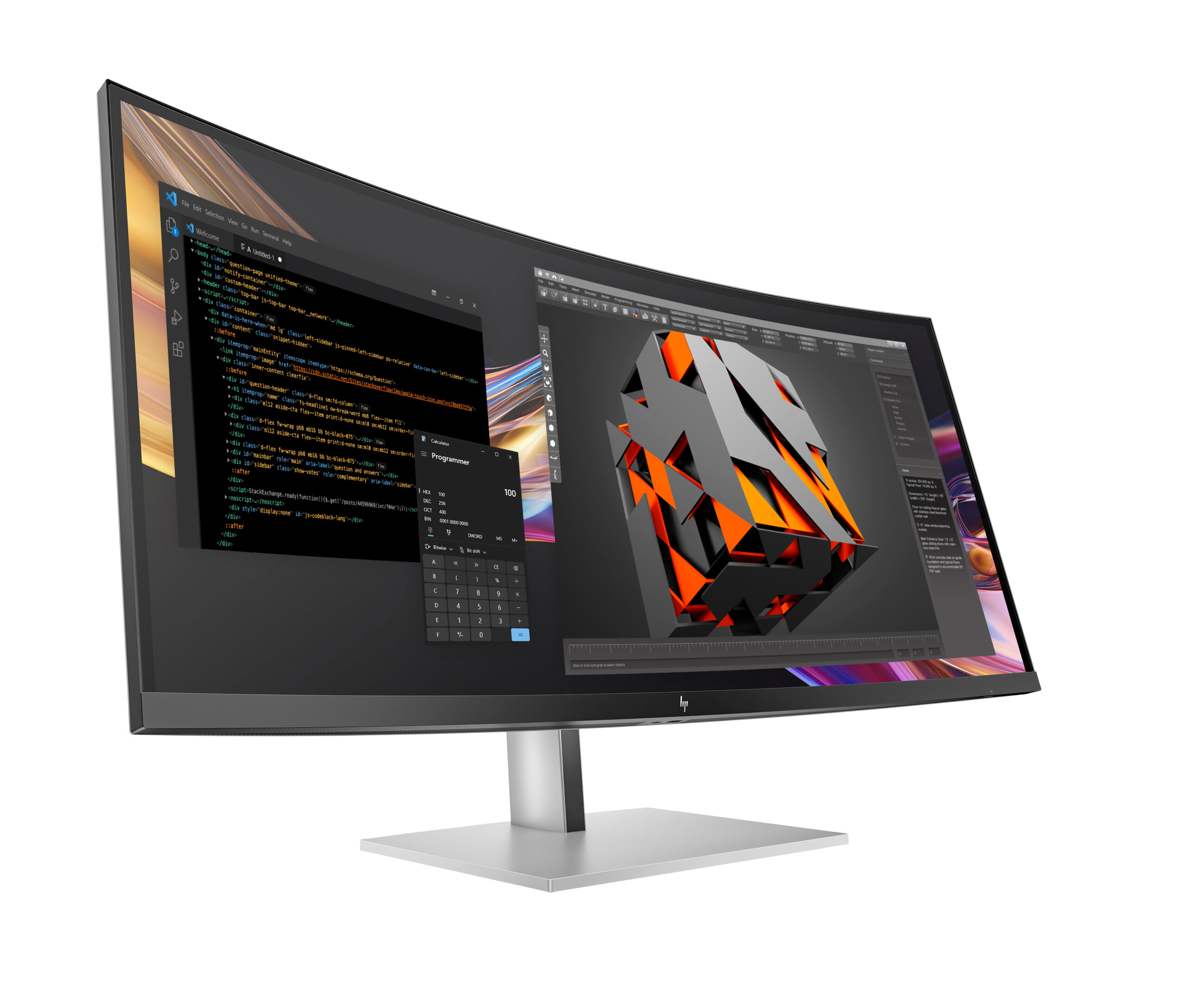 HP Series 7 Pro 738pu WQHD+ Thunderbolt 4 Monitor (8K167AA)