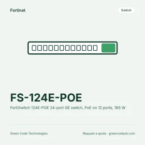 FS-124E-POE Green Code Technologies