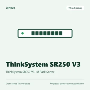 Lenovo ThinkSystem SR250 V3 1U Rack Server (Configure to Order)