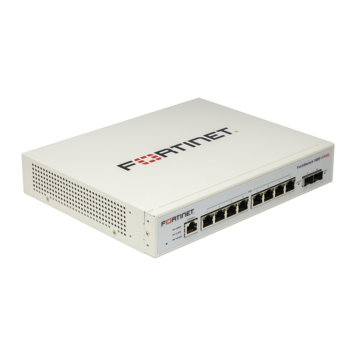 Fortinet FortiSwitch 108F-FPOE official product photo